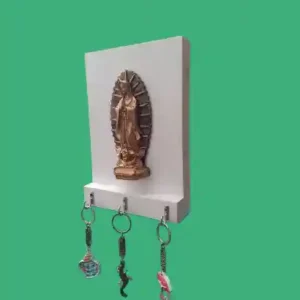 Virgen de Guadalupe blanco