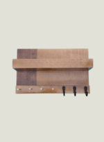 Repisa de madera natural